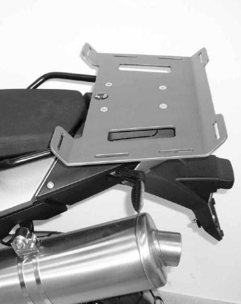 Afbeeldingen van Topdragerverbreder zilver Hepco&Becker BMW F650/ 700/ 800GS