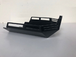 Afbeeldingen van Carterplaat zwart Aluminium Hepco&Becker Suzuki DL650 '12-'16