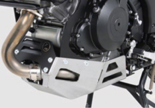 Afbeeldingen van Carterplaat aluminium zilver Hepco&Becker Suzuki DL1000 '14-'19