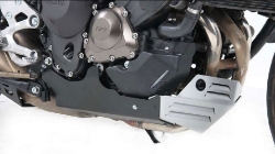 Afbeeldingen van Carterplaat aluminium zwart/zilver Hepco&Becker Yamaha MT-09 Tracer '15-'17