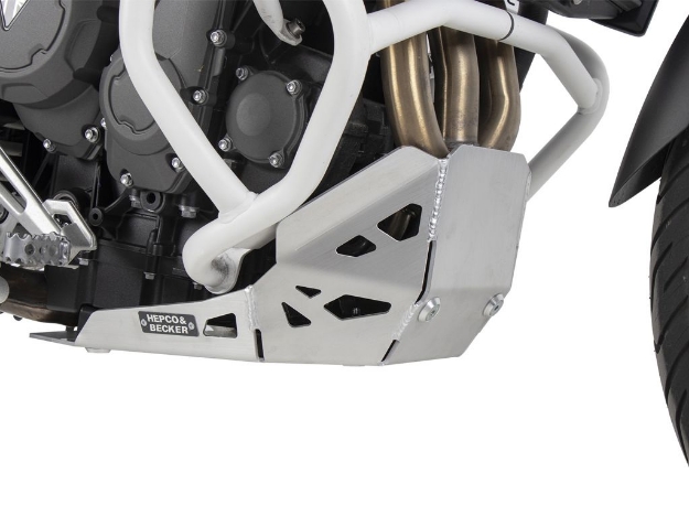 Afbeeldingen van Carterplaat aluminium Hepco&Becker Triumph Tiger 850 Sport '21-