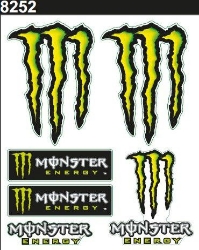 Afbeeldingen van Stickervel M energy 14x16cm (8252)