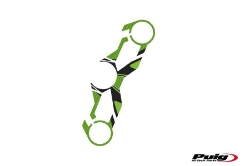 Afbeeldingen van Kroonplaatcover model Radikal voor Kawasaki Ninja 250SL '15-'16