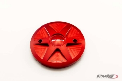 Afbeeldingen van Tandwielcover aluminium Puig Yamaha T-Max 530 '12-'16