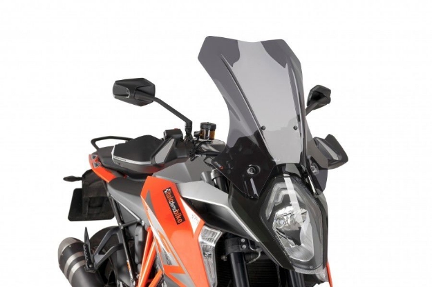 Afbeeldingen van Vervangingsruit touring Puig KTM 1290 Superduke GT '16-'18 -donker getint