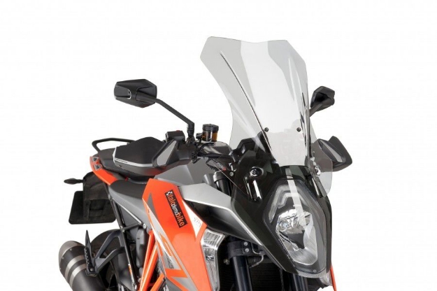 Afbeeldingen van Vervangingsruit touring Puig KTM 1290 Superduke GT '16-'18 -transparant