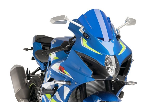 Afbeeldingen van Vervangingsruit Puig Jetstream Z-racing Suzuki GSX-R1000 2017--blauw