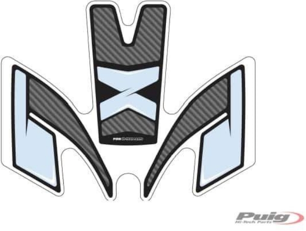 Afbeeldingen van Tankprotectieset 3-delig Puig diverse Ducati Scrambler modellen