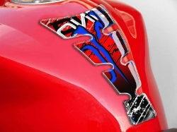 Afbeeldingen van Tankpad Spirit II Puig blauw universeel