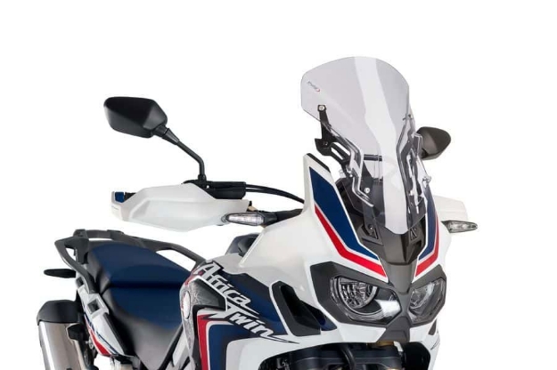 Afbeeldingen van Vervangingsruit Jetstream Puig Honda CRF1000 Africa Twin '16- + Verhogingsset-transparant