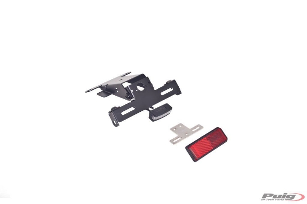 Afbeeldingen van Kentekenplaathouder zwart Puig KTM 125/390 Duke '17-