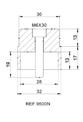 Afbeeldingen van Stuureinde adapter Puig diverse Triumph modellen