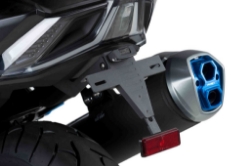 Afbeeldingen van Kentekenplaathouder zwart Puig Kymco AK550 '17-