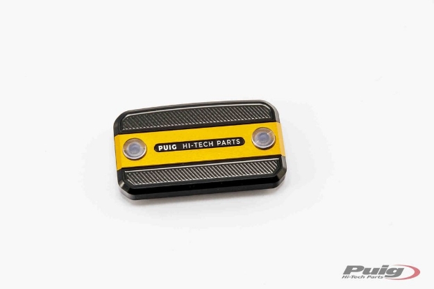 Afbeeldingen van Koppelingvloeistofreservoircover Puig Kymco AK550 '17--Goud