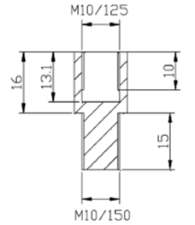 Afbeeldingen van Stuurspiegel adapter Puig links