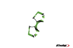 Afbeeldingen van Kroonplaatcover model Radikal voor Kawasaki Ninja 400 '17-