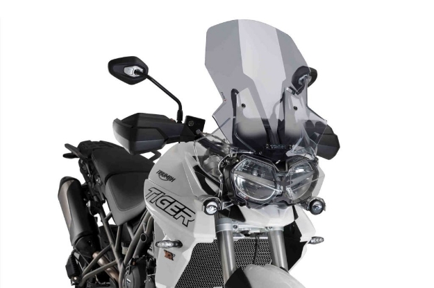 Afbeeldingen van Vervangingsruit touring Puig Triumph Tiger 800XCX '18- -licht getint