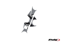 Afbeeldingen van Kroonplaatcover model Radikal voor Suzuki SV650X '17-