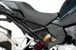 Afbeeldingen van Side cover panel rear spoiler links Puig BMW F750GS '18- mat zwart