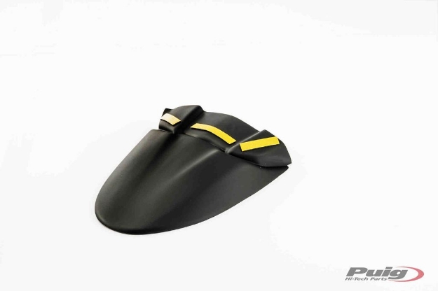 Afbeeldingen van Achterspatbord verlenger mat zwart voor diverse Kawasaki modellen