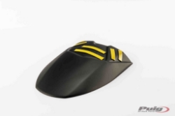 Afbeeldingen van Achterspatbord verlenger mat zwart voor het originele spatbord Suzuki GSX-S750 '17-'21