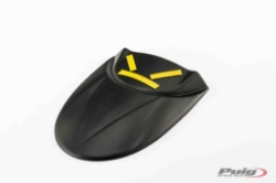 Afbeeldingen van Achterspatbord verlenger mat zwart voor het originele spatbord diverse Triumph Street Triple modellen