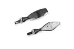 Afbeeldingen van Knipperlichten Puig LED model Sparkly met zwarte alu body (per set)