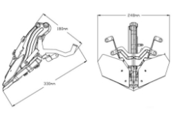 Afbeeldingen van Ruitversteller voor de 9377 Puig ruit Yamaha MT-09 / SP '17-
