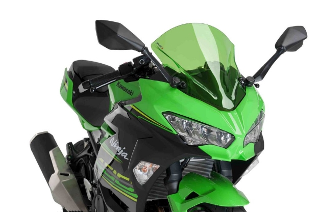 Afbeeldingen van Vervangingsruit Jetstream Puig Kawasaki Ninja 400 '18--groen