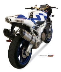 Afbeeldingen van MIVV Suono Full Titanium RVS dempers Aprilia RSV1000 '04-08 / Tuono '06-10