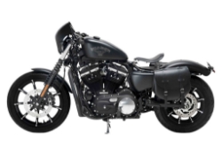 Afbeeldingen van Zadeltas HD CustomAcces links voor Harley Davidson Sportster 883 IRON
