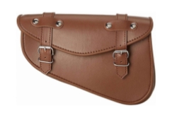 Afbeeldingen van Detroit zadeltassen bruin Custom Acces - 2,5 ltr