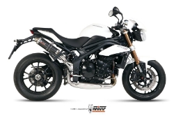 Afbeeldingen van MIVV GP carbon dempers Triumph Speed Triple '11-'15