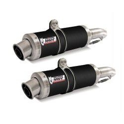 Afbeeldingen van MIVV GP steel black dempers (set van 2) Triumph Speed Triple 1050 '16-