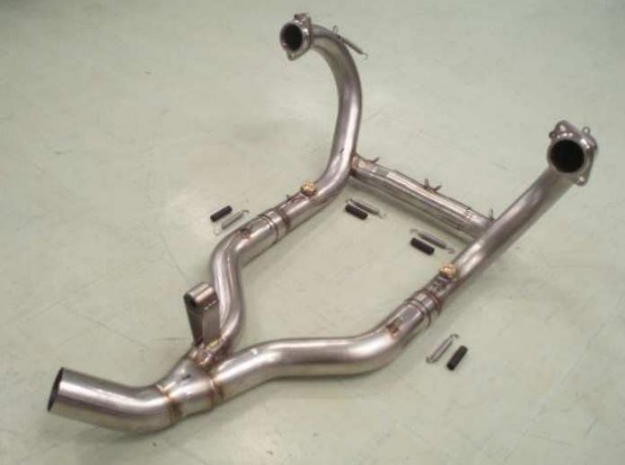 Afbeeldingen van MIVV RVS KAT vervanger BMW R1200GS '04-09