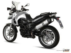 Afbeeldingen van MIVV Speed Edge Steel Black demper BMW F650GS-F800GS '08-