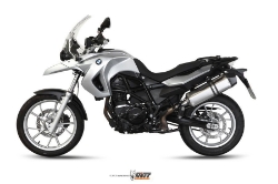 Afbeeldingen van MIVV Speed Edge Steel Black demper BMW F650GS-F800GS '08-