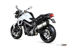 Afbeeldingen van MIVV Speed Edge RVS demper BMW F800R