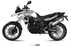 Afbeeldingen van MIVV Suono Steel RVS demper BMW F700GS '12-