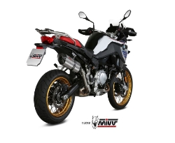 Afbeeldingen van MIVV Suono Steel RVS demper BMW F750/850GS '18-