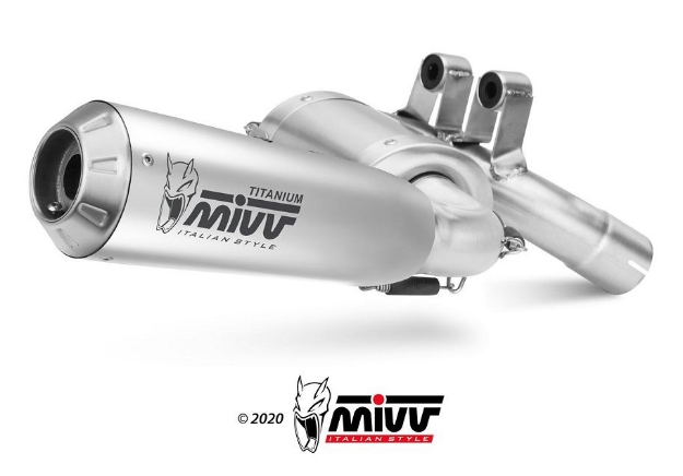 Afbeeldingen van MIVV X-M1 titanium demper BMW F900XR '20-