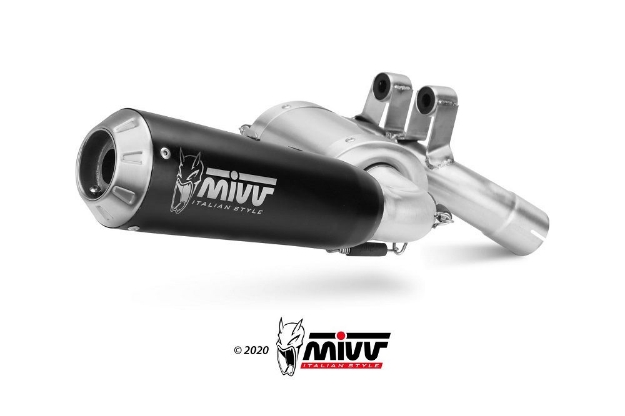 Afbeeldingen van MIVV X-M1 Black RVS BMW F900R 20-