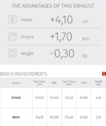 Afbeeldingen van MIVV Oval titanium demper met carbon cap BMW S1000XR '20-