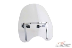 Afbeeldingen van Windscherm model Daytona IV Custom Acces transparant