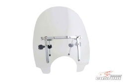 Afbeeldingen van Windscherm model Daytona III Custom Acces transparant