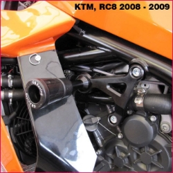 Afbeeldingen van GB-Racing protection bundle KTM RC8 '08-