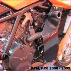 Afbeeldingen van GB-Racing protection bundle KTM RC8 '08-