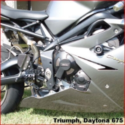 Afbeeldingen van GB-Racing protection bundle Triumph Daytona 675 '06-10 / Street Triple '07-10