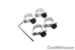 Afbeeldingen van Stuurkuipje zwart model semi-closed met ruitje Custom Access diverse Harley Davidson modellen