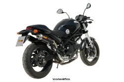 Afbeeldingen van MIVV GP carbon dempers Ducati M620 i.e. '02- / M900 S4 '01- / M800 i.e. '03- / M1000 i.e. '03-